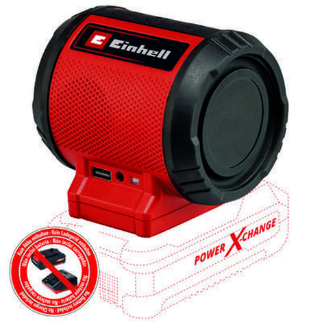 Portable Bluetooth Speakers Einhell Scorpion 3 Black 3 W
