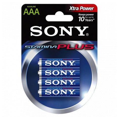 Alkaline Battery Sony AM4L-B4D AM4L-B4D 1,5 V AAA (4 pcs) Blue Green