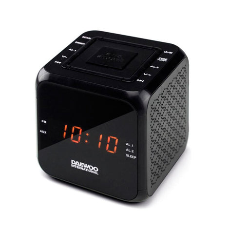 Clock-Radio Daewoo DCR-450 Black