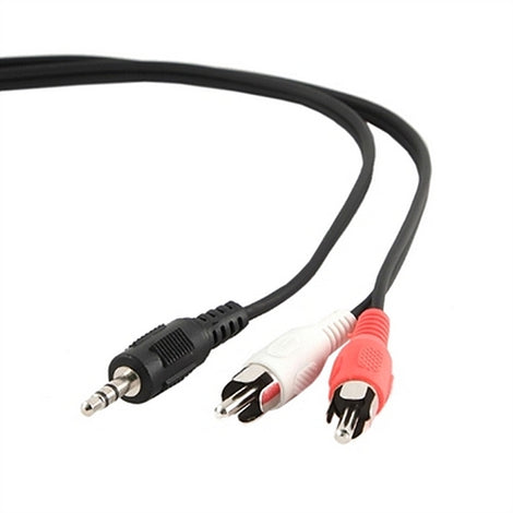 Audio Jack (3.5mm) to 2 RCA Cable GEMBIRD CCA-458